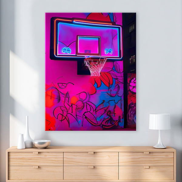 Neon Basketball by Iconica - Affengeile Bilder