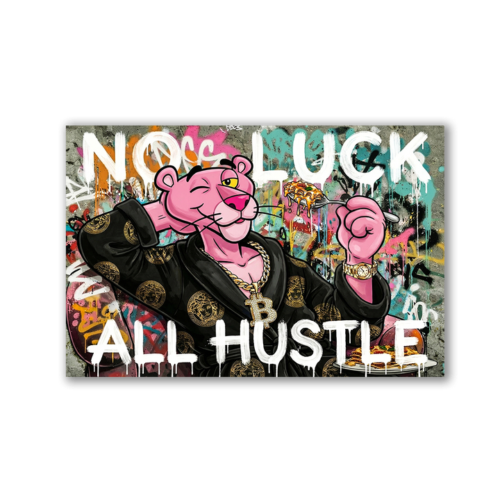 No Luck All Hustle by Adrian Vieriu - Affengeile Bilder