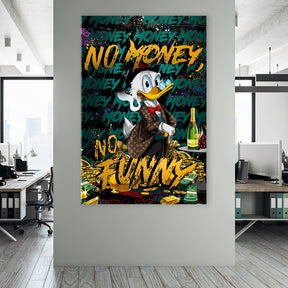 No Money, No Funny by Adrian Vieriu - Affengeile Bilder