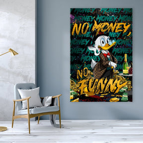 No Money, No Funny by Adrian Vieriu - Affengeile Bilder