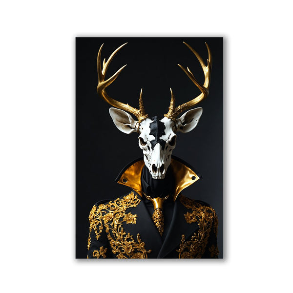 Noble Antlers Man by Adrian Vieriu - Affengeile Bilder