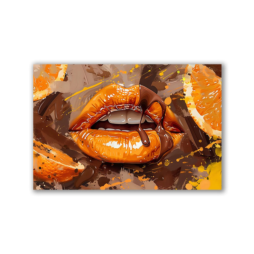 Orange Chocolate Lips No2 by Himmelmiez - Affengeile Bilder