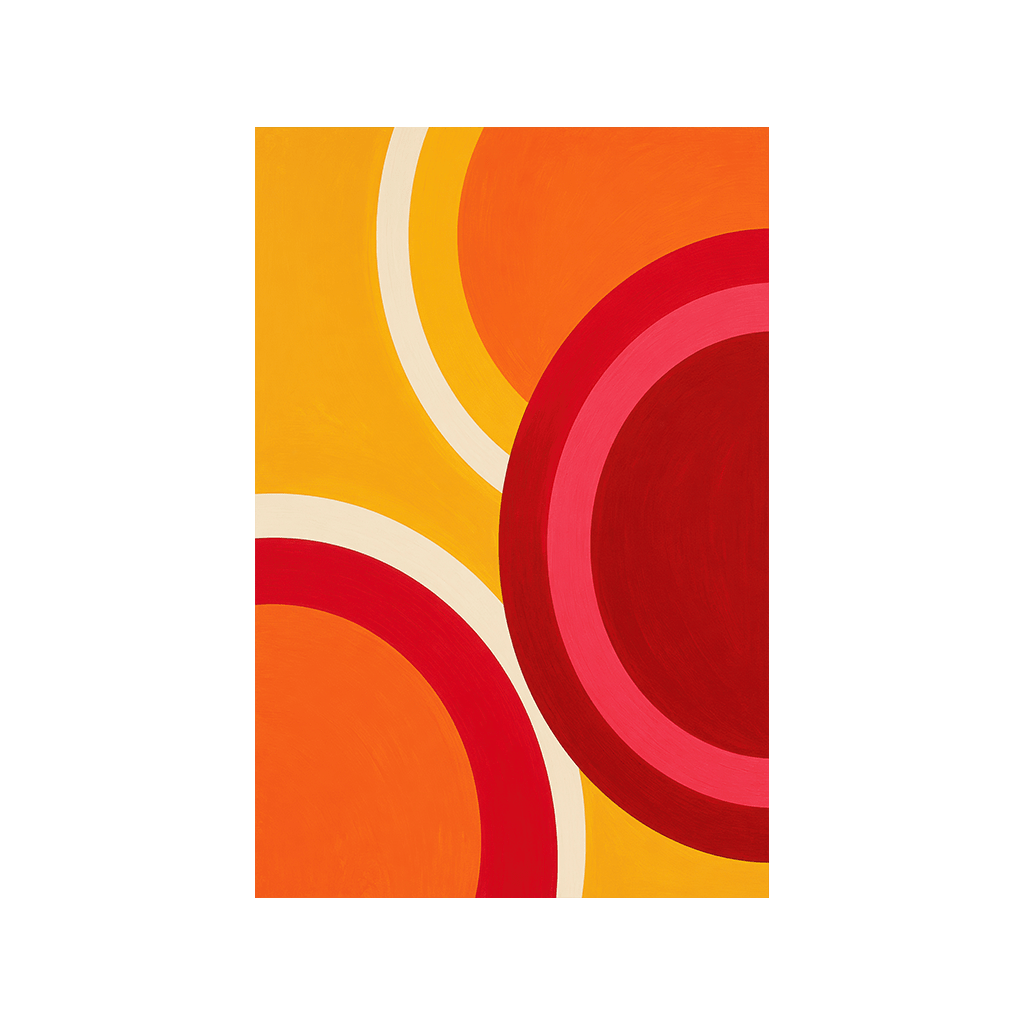 Orange red Rings by Frank Daske - Affengeile Bilder