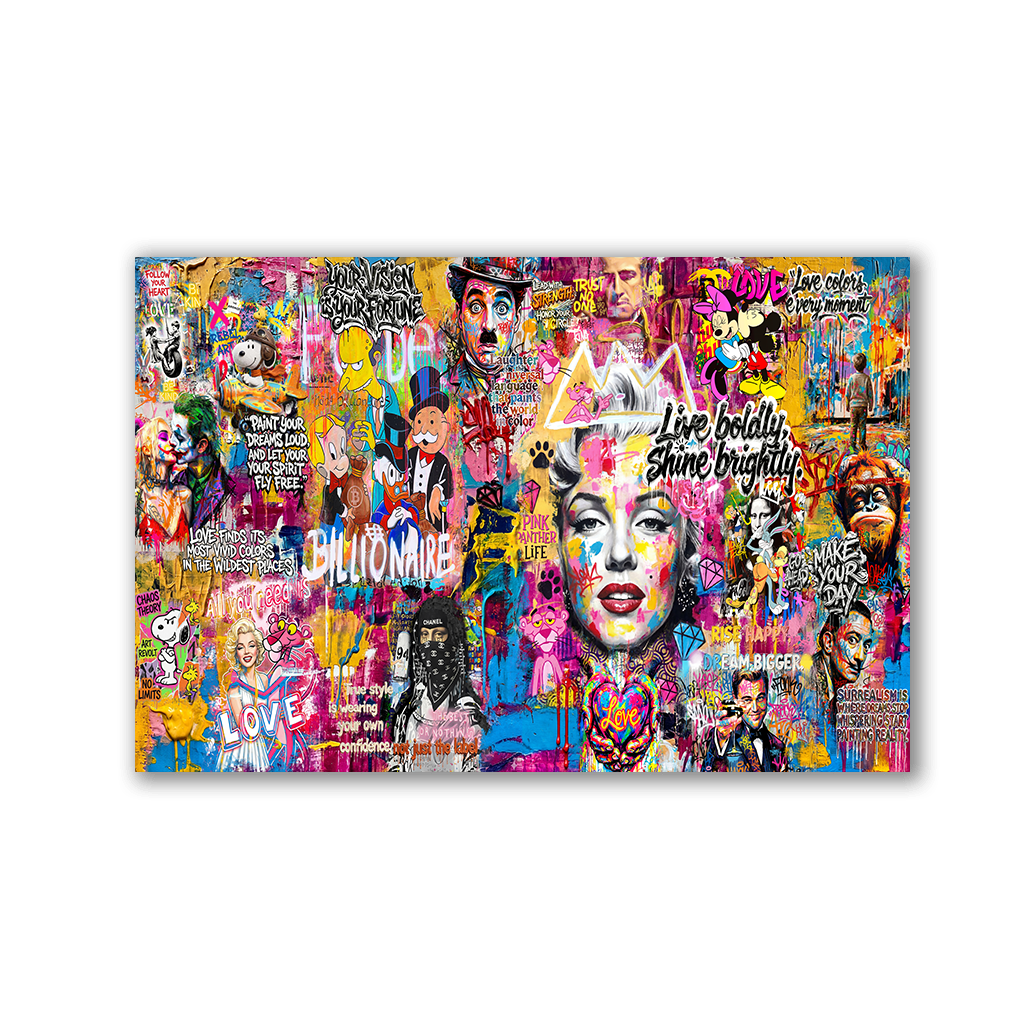 Paint Your Dreams Loud by Adrian Vieriu - Affengeile Bilder