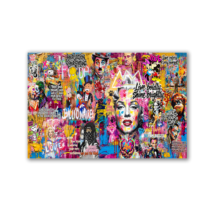 Paint Your Dreams Loud by Adrian Vieriu - Affengeile Bilder