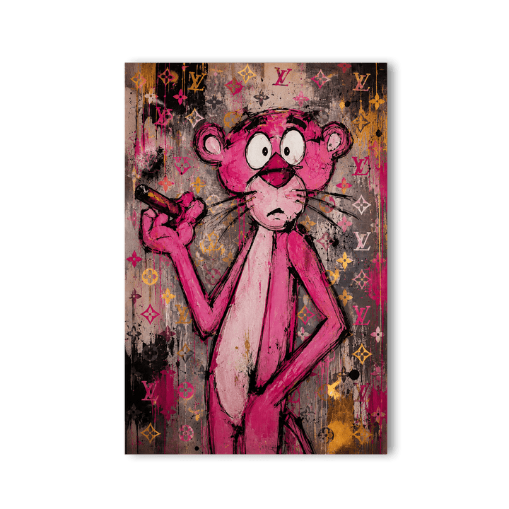 Pink Panther x Louis Vuitton Graffiti_ by Mark Matthews - Affengeile Bilder