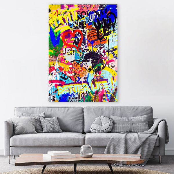 Pop Graffiti by RS Artist - Affengeile Bilder