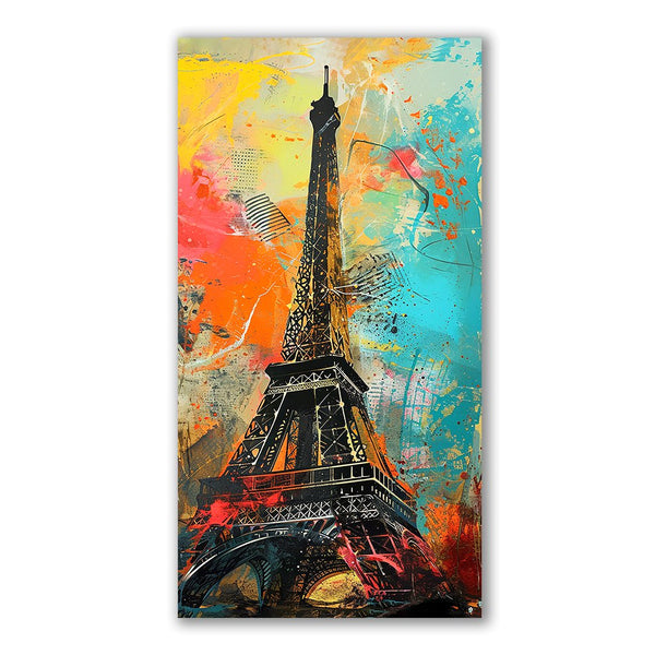 Popart Eiffel Tower by Catill - Affengeile Bilder