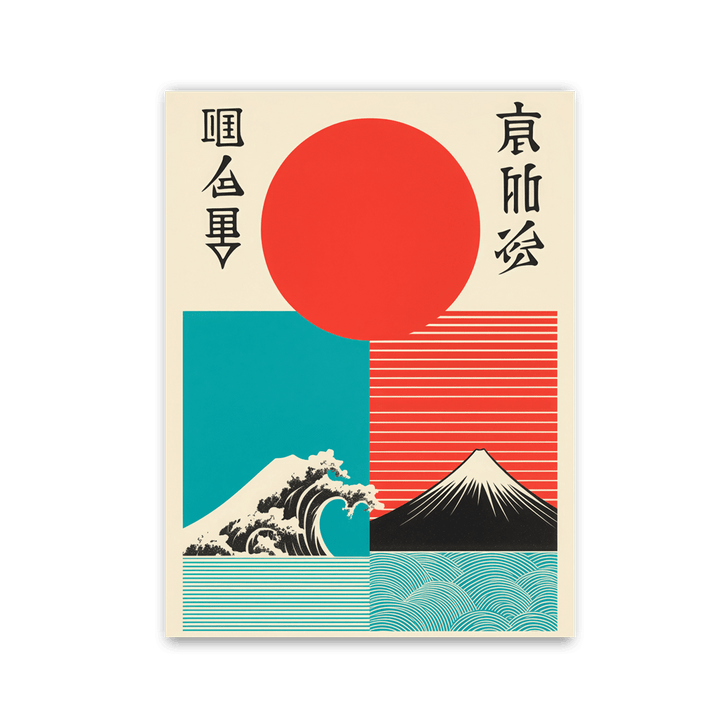 Red Sun Wave & Fuji by Frank Daske - Affengeile Bilder