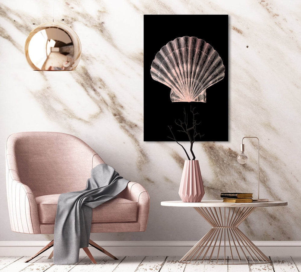 Rosé Shell auf Acryl - Affengeile Bilder