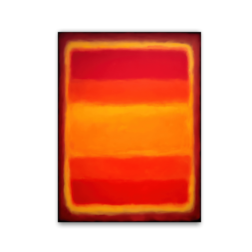 Rothko Red Harmony by Frank Daske - Affengeile Bilder