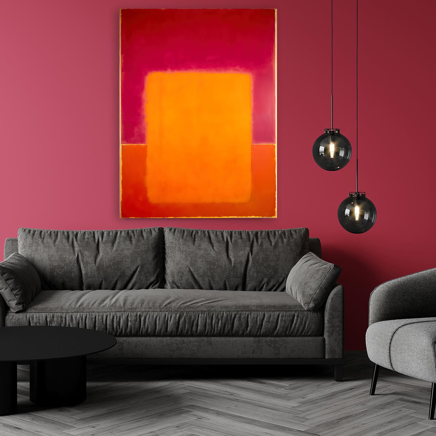 Rothko Sonne u by Frank Daske - Affengeile Bilder