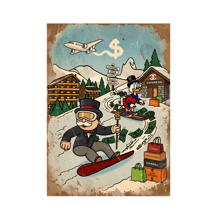 ski by daveschloffiart - Affengeile Bilder
