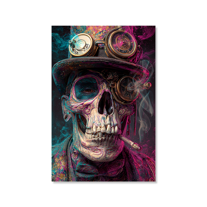 Steampunk Skull Portrait I by Catill - Affengeile Bilder