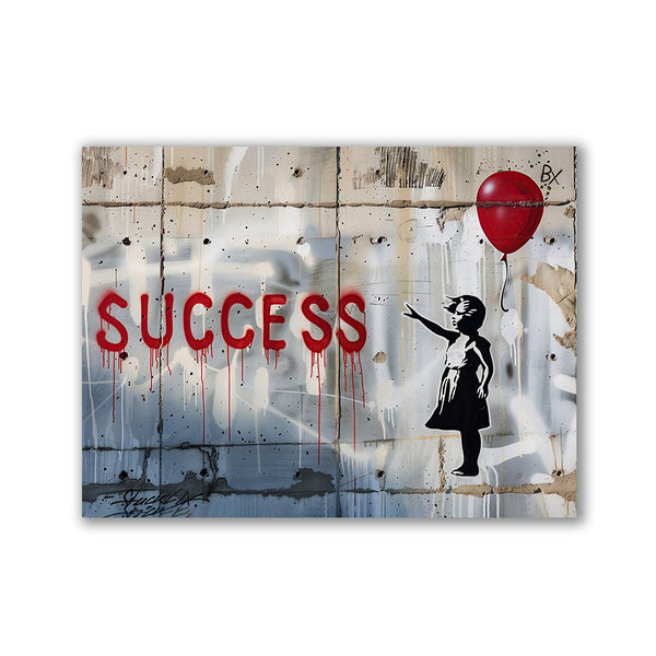 Success x Banksy by Daniel Decker - Affengeile Bilder