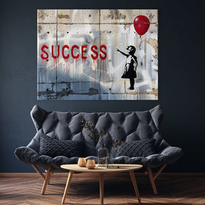Success x Banksy by Daniel Decker - Affengeile Bilder