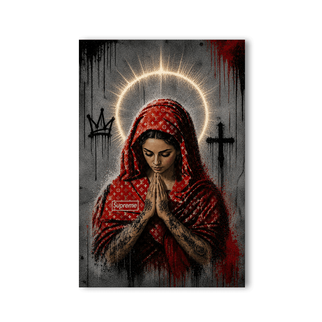 Supreme Nun x Streetart by Mark Matthews - Affengeile Bilder