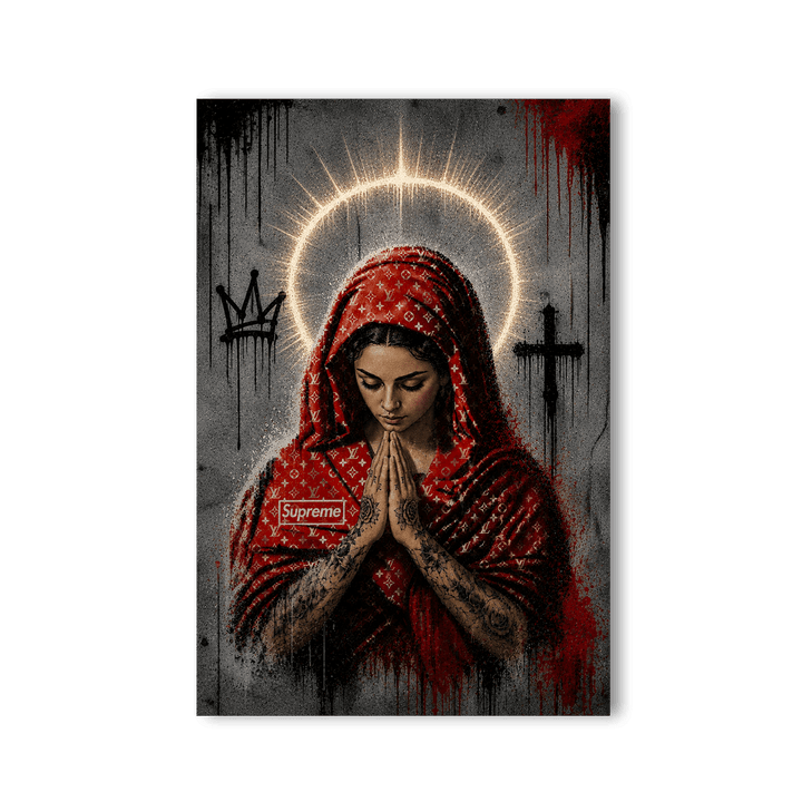 Supreme Nun x Streetart by Mark Matthews - Affengeile Bilder