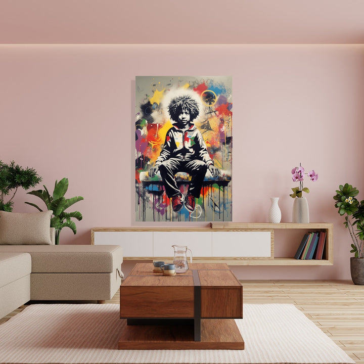 Urban Halo Boy by Frank Daske - Affengeile Bilder