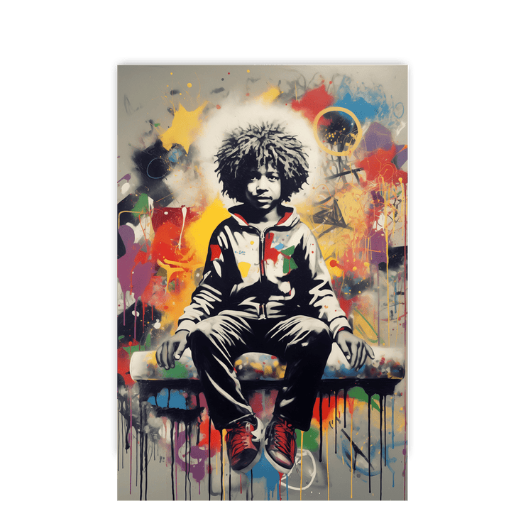 Urban Halo Boy by Frank Daske - Affengeile Bilder