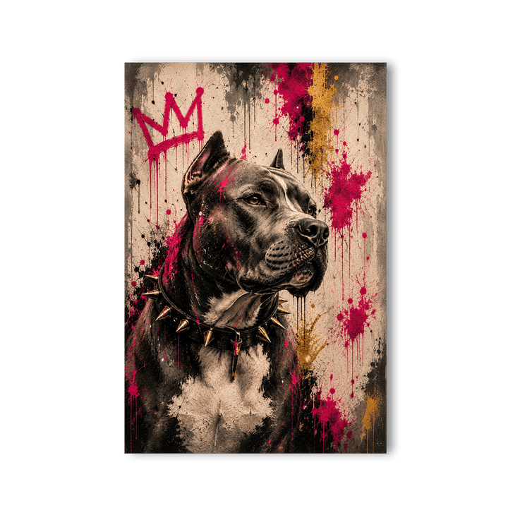 Urban Pitbull Power x Grafitti by Mark Matthews - Affengeile Bilder