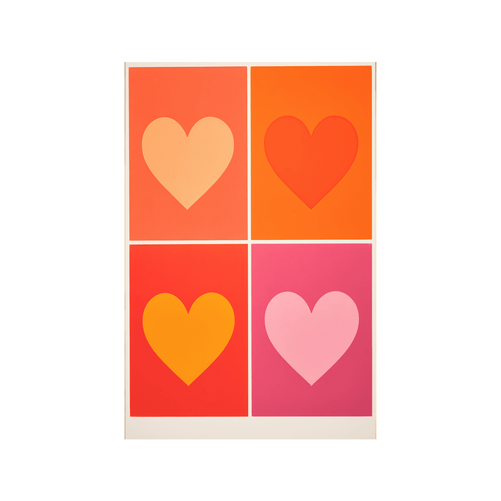 Vier Herzen voller Liebe by Frank Daske - Affengeile Bilder
