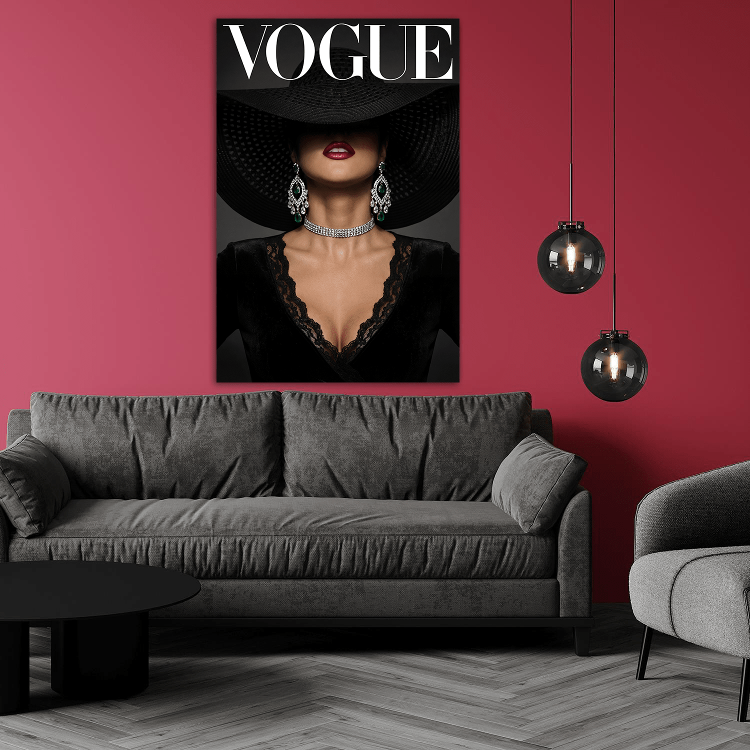 Vogue In Black by Adrian Vieriu - Affengeile Bilder