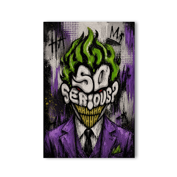 Why so Serious x Grafitti by Mark Matthews - Affengeile Bilder