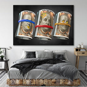 "3 Wise Dollar Bills" - Affengeile Bilder