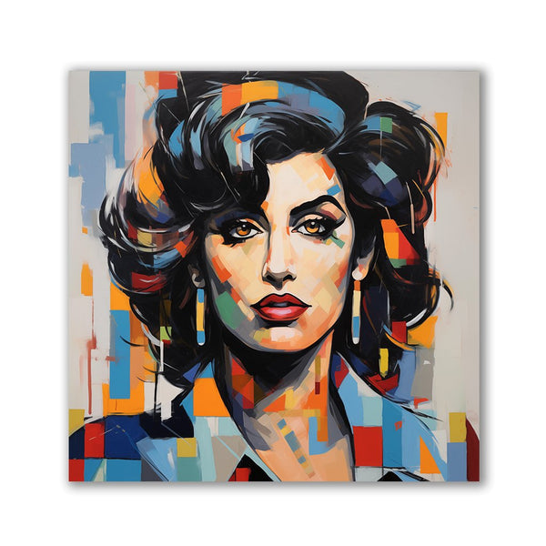 Amy Winehouse - Pop Art Portrait by Frank Daske - Affengeile Bilder