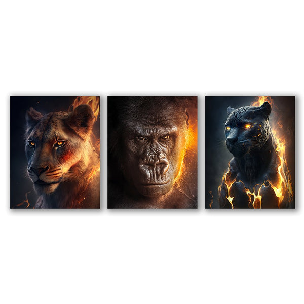 Animals on Fire - Tripty by Zenzdesign - Affengeile Bilder