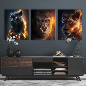 Animals on Fire - Tripty by Zenzdesign - Affengeile Bilder