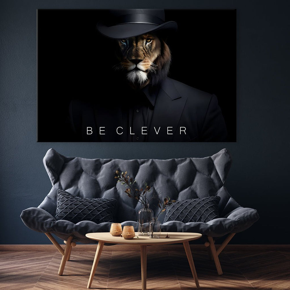 Be clever lion no3 by Adrian Vieriu - Affengeile Bilder