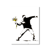 Blumenwerfer by Banksy - Affengeile Bilder