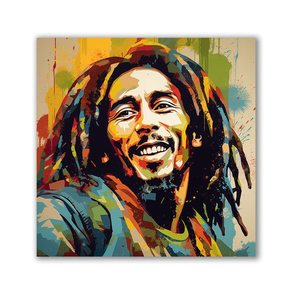 Bob Marley - Pop Art Portrait by Frank Daske - Affengeile Bilder