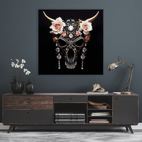 Bull Skull No2 by Rosa Piazza - Affengeile Bilder