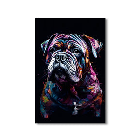 Bulldog Art by Juliano de Araujo - Affengeile Bilder