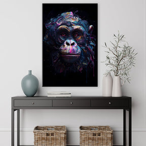 Chimp Art by Juliano de Araujo - Affengeile Bilder