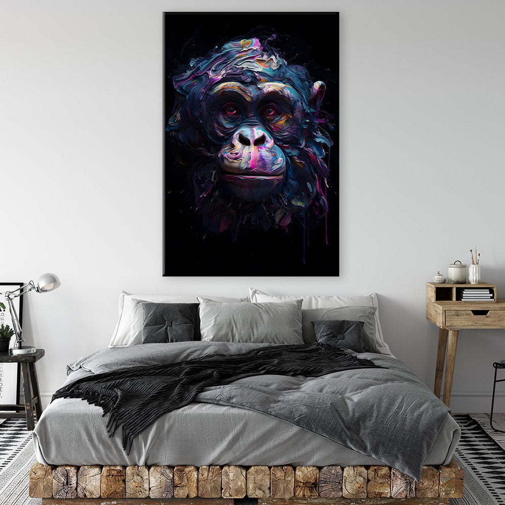 Chimp Art by Juliano de Araujo - Affengeile Bilder