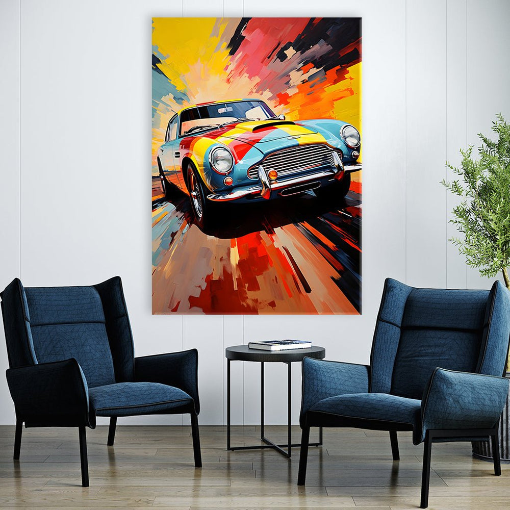 Colorful Aston by Rosa Piazza - Affengeile Bilder