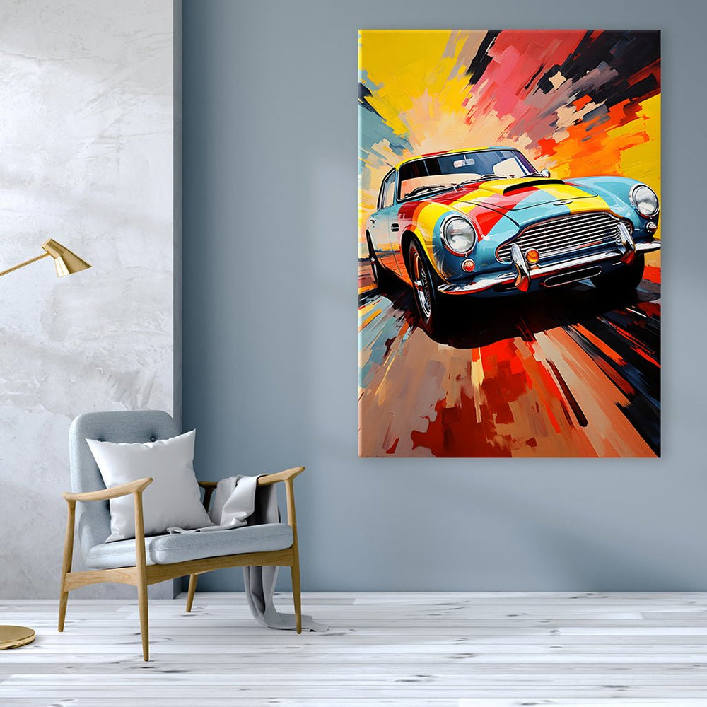 Colorful Aston by Rosa Piazza - Affengeile Bilder