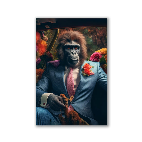 Dashing Ape by Juliano de Araujo - Affengeile Bilder