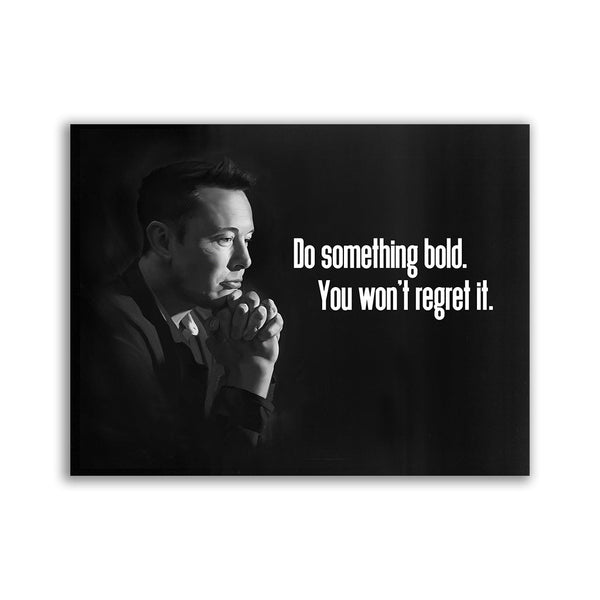 "Do Something Bold" - Affengeile Bilder