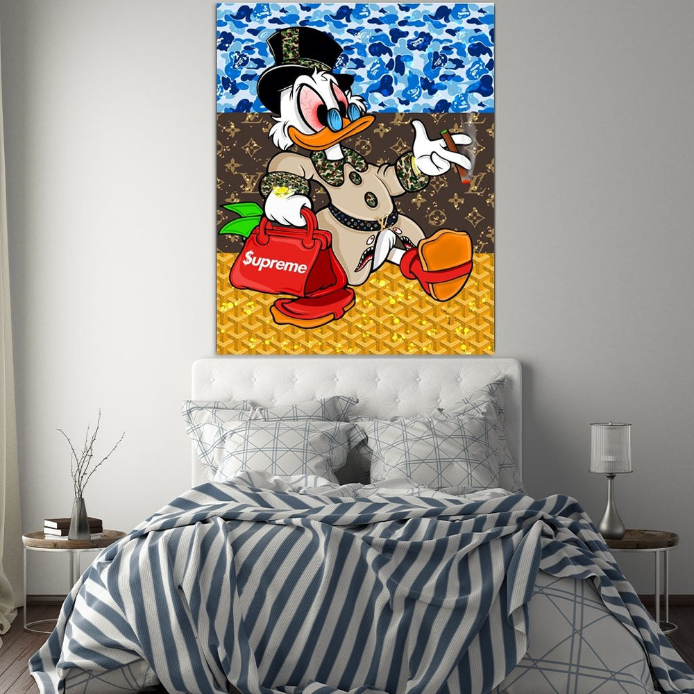 "Donald Duck Drip" by Sean Flores - Affengeile Bilder