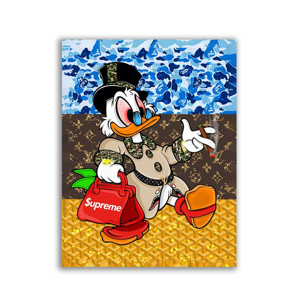 "Donald Duck Drip" by Sean Flores - Affengeile Bilder