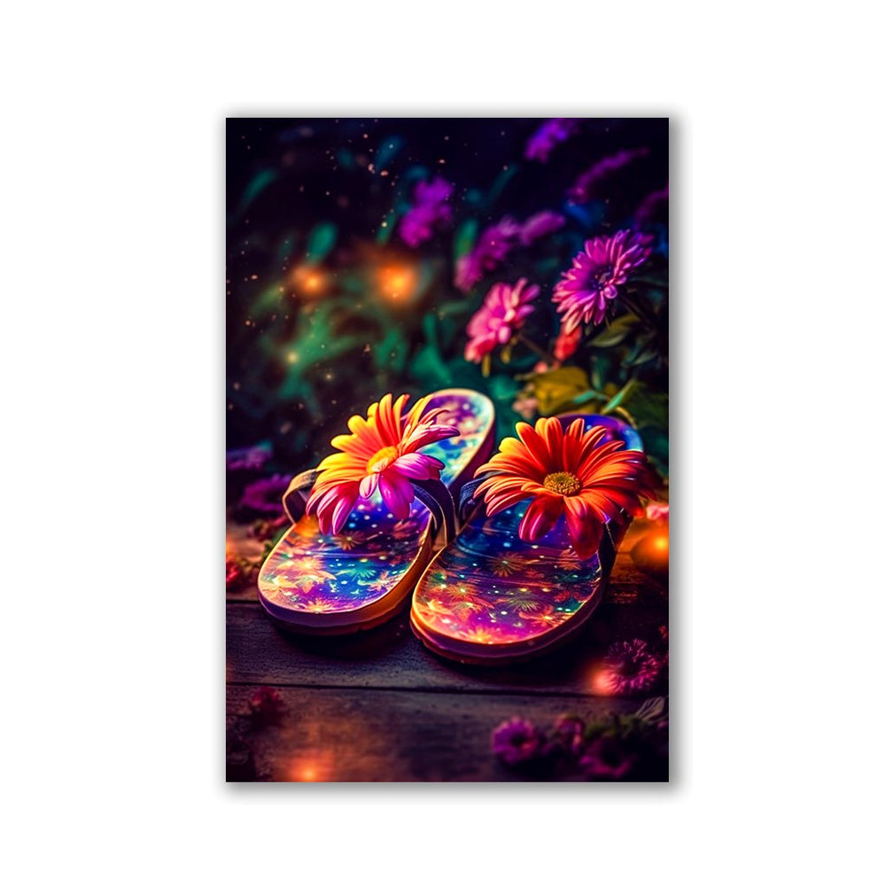 Flowery Flip Flops No1 by Himmelmiez - Affengeile Bilder