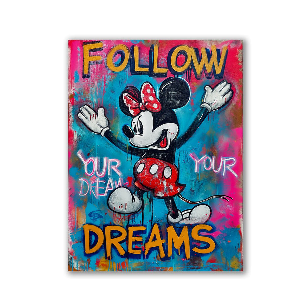 Follow your Dreams Minnie by Frank Daske - Affengeile Bilder