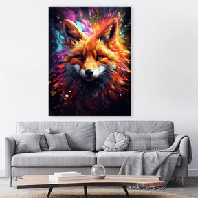 Fox Abstract by Zenzdesign - Affengeile Bilder