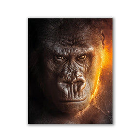 Gorilla Scar by Zenzdesign - Affengeile Bilder