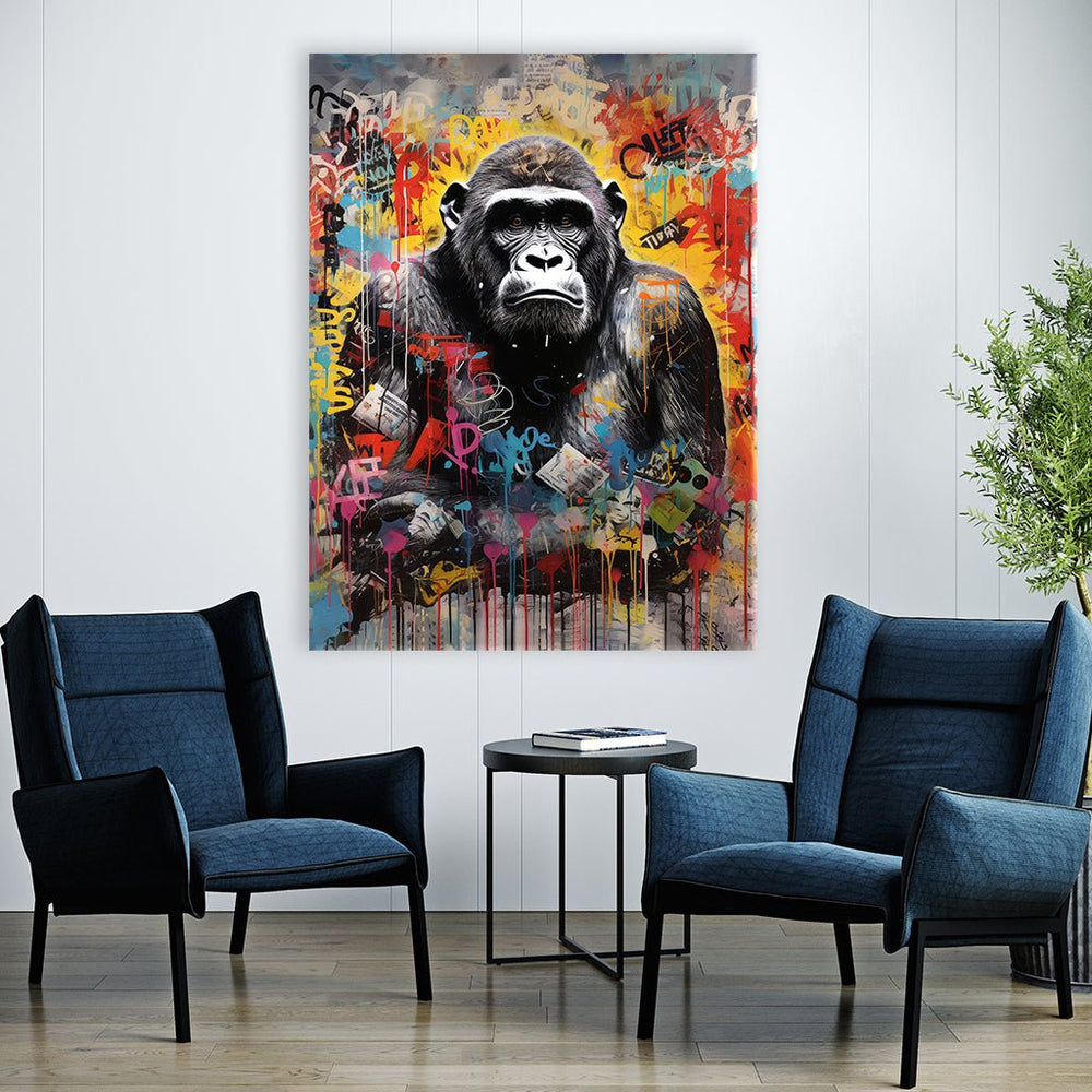 Gorilla Thoughts by Zenzdesign - Affengeile Bilder